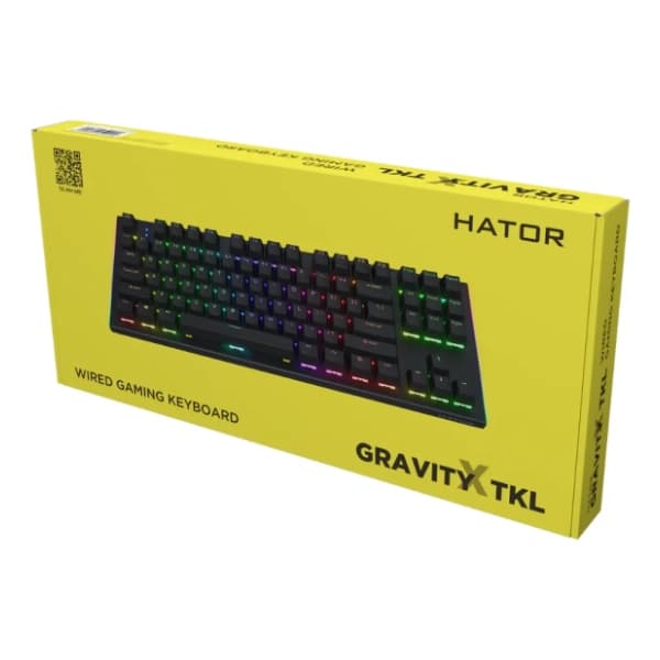 HATOR tastatura Gravity X TKL Black HTK550 5