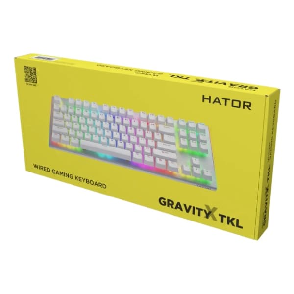 HATOR tastatura Gravity X TKL White HTK551 5