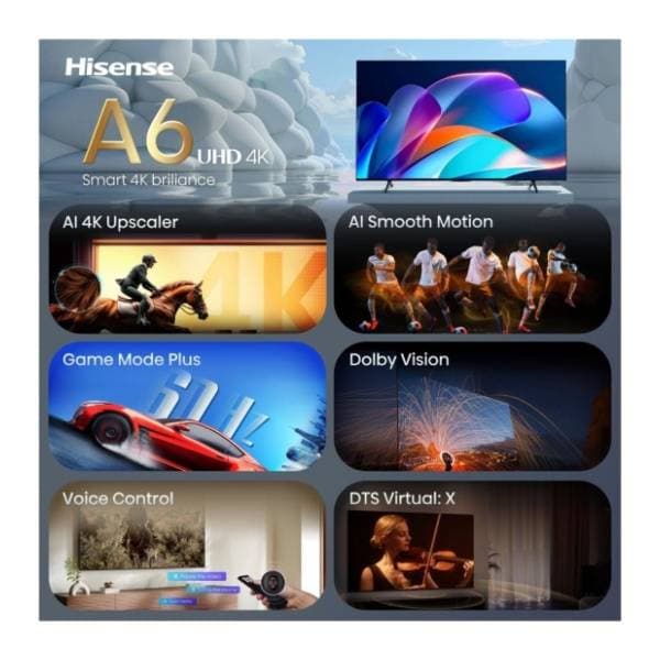 HISENSE televizor 65A6S 1