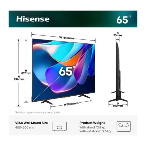 HISENSE televizor 65A6S 4