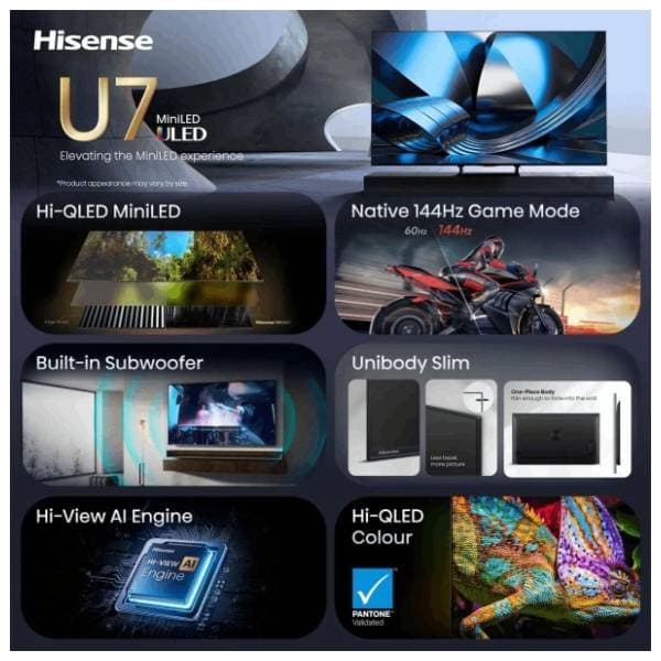 HISENSE ULED televizor 50U7SE 1