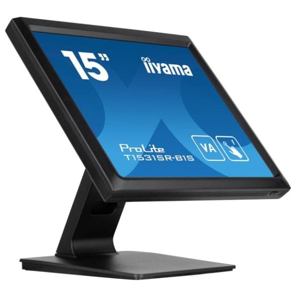 IIYAMA monitor 15'' VA ProLite Touch T1531SR-B1S 2
