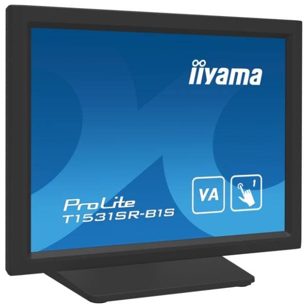 IIYAMA monitor 15'' VA ProLite Touch T1531SR-B1S 1