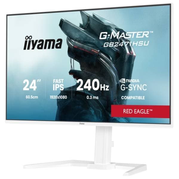 IIYAMA monitor 24'' Fast IPS G-Master Red Eagle GB2471HSU-W1 2