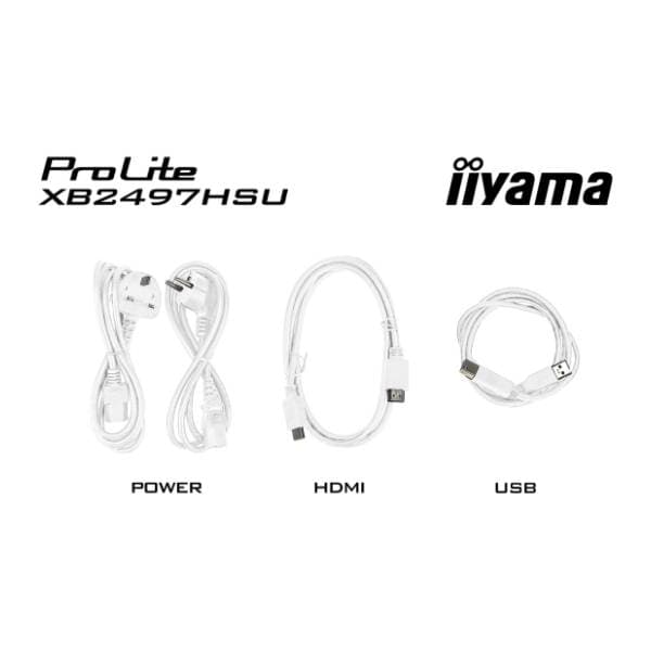 IIYAMA monitor 24'' IPS ProLite XB2497HSU-W1 12