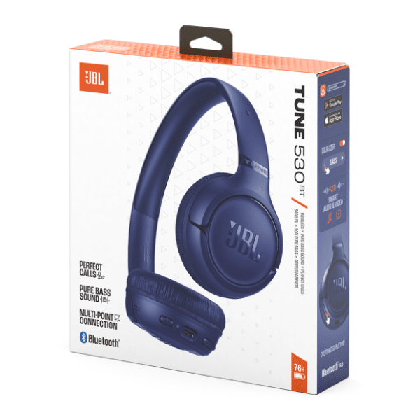 JBL slušalice Tune 530BT plave 8