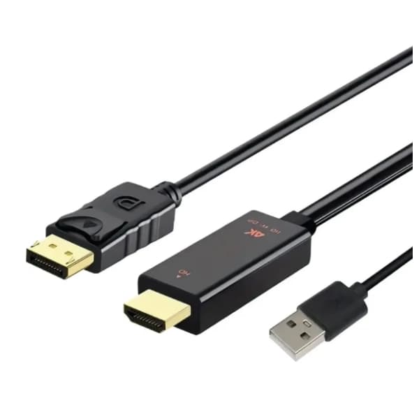 KETTZ konverter kabl HDMI na DisplayPort (m/m) H2DP-K180 4K 1.8m 1