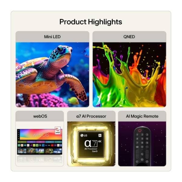 LG QNED televizor 43QNED7EB3C 6