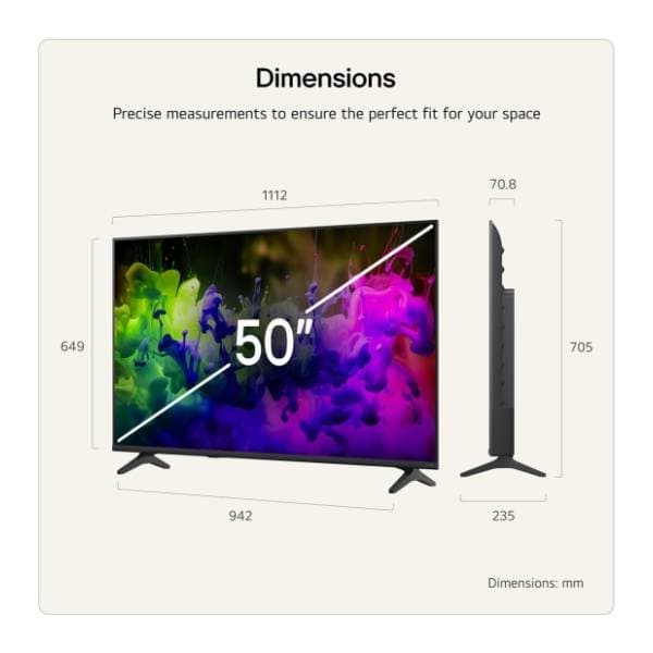 LG QNED televizor 50QNED7EB3C 6