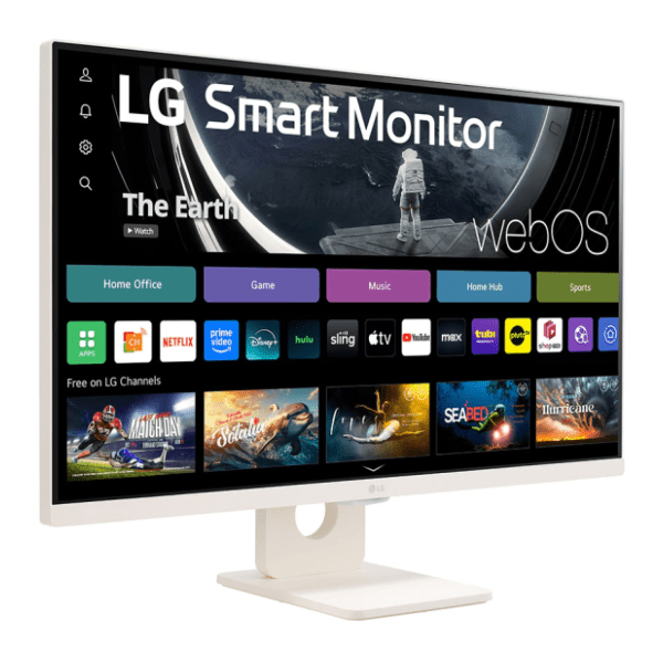 LG smart monitor 27'' IPS 27U511SA-W 1