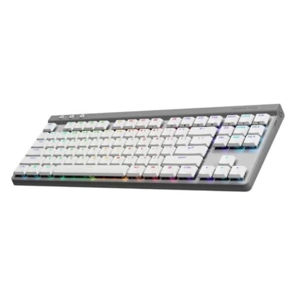 LOGITECH bežična tastatura G515 Lightspeed TKL White 1