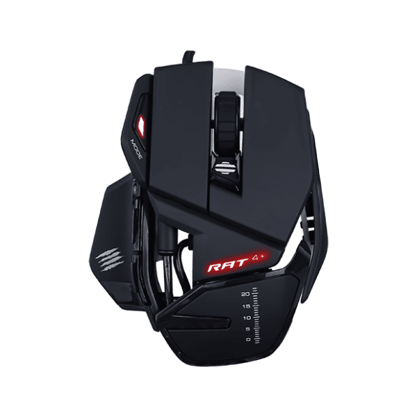 MAD CATZ miš R.A.T. 4 Plus Black 0