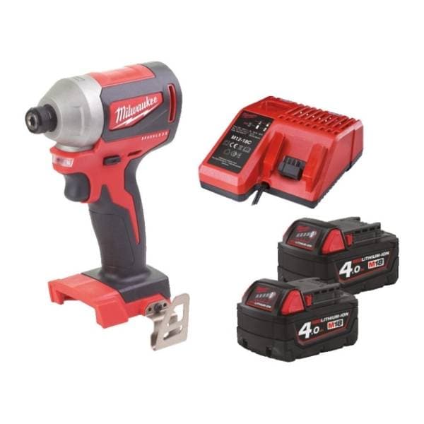 MILWAUKEE M18CBLID-402C 2x4Ah aku bušilica 0