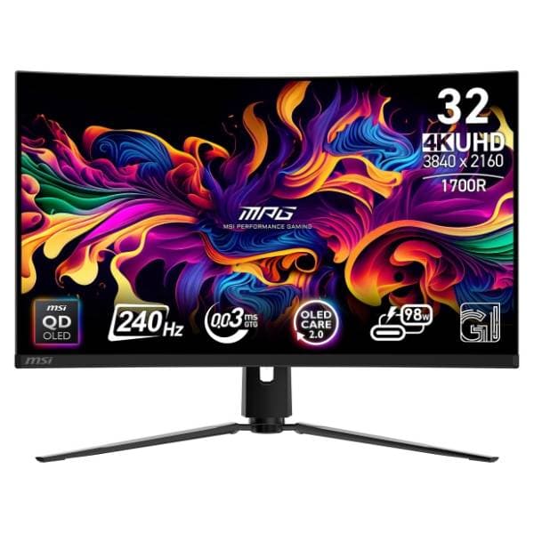 MSI zakrivljeni monitor 32'' QD-OLED MPG 321CURX 0