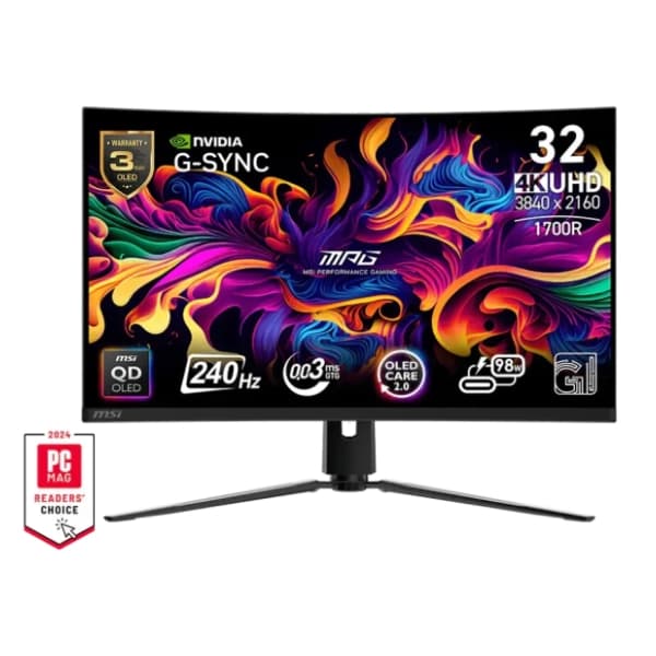 MSI zakrivljeni monitor 32'' QD-OLED MPG 321CURX 6