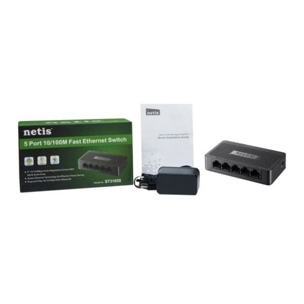 NETIS ST3105S 5-port switch 4