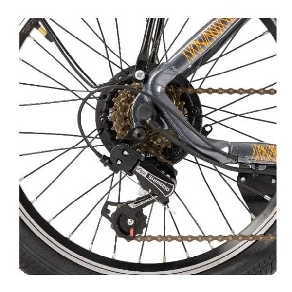 NILOX eBike J1 Pro NXEBJ1PROOG narandžasti električni bicikl 10