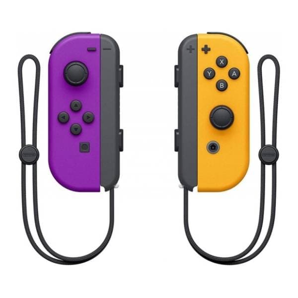 NINTENDO Switch Joy-Con Pair Neon Purple/Neon Orange gamepad 0