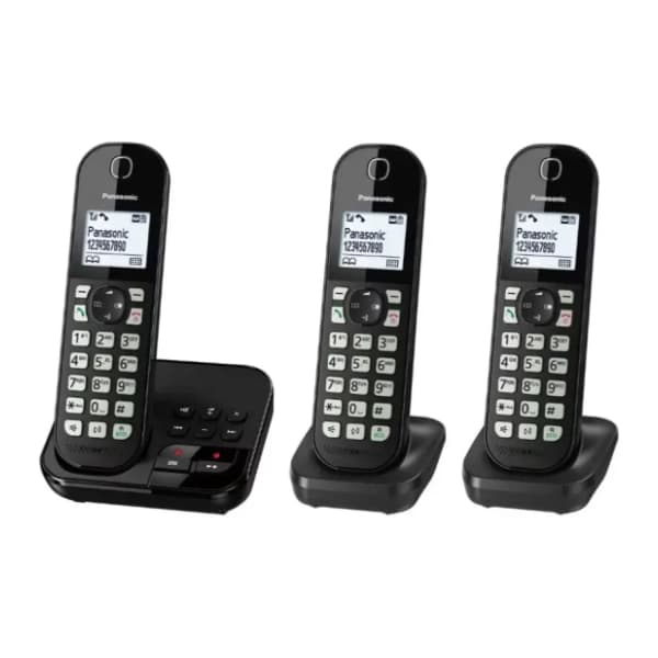 PANASONIC KX-TGC463GB crni bežični fiksni telefoni 0