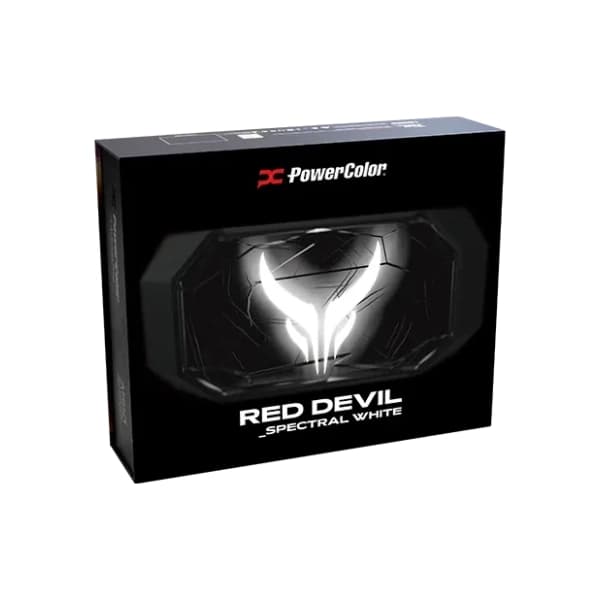 PowerColor AMD Radeon RX 9070 XT Red Devil OC Spectral White 16GB GDDR6 256-bit grafička kartica 9