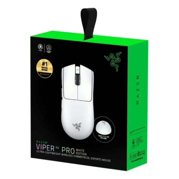 RAZER bežični miš Viper V4 Pro Esports White 6