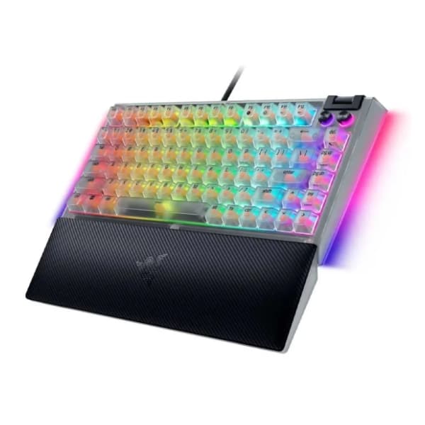 RAZER tastatura BlackWidow V4 75% Phantom White 1