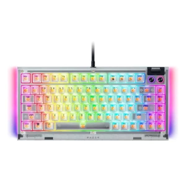 RAZER tastatura BlackWidow V4 75% Phantom White 2