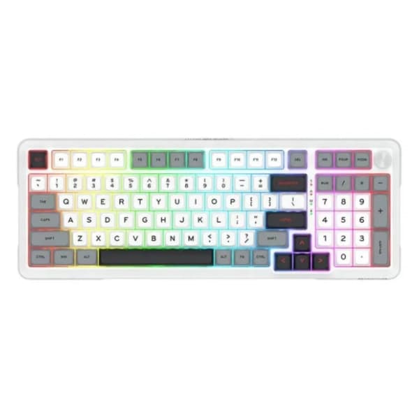 REDRAGON bežična tastatura Bragi Pro K688 White 0