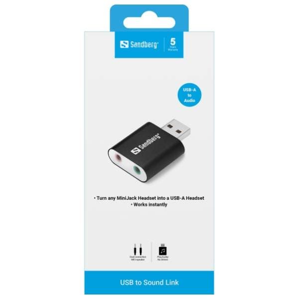 SANDBERG USB zvučna kartica (133-33) 1