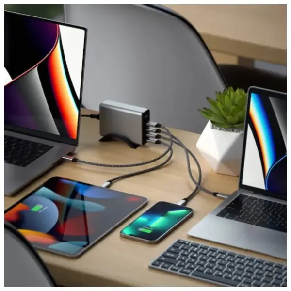 SATECHI punjač USB-C 165W ST-UC165GM-EU sa 4 Porta 6