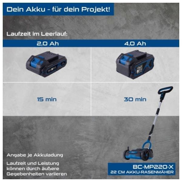 SCHEPPACH BC-MP220-X IXES 5911416900 aku kosilica 2