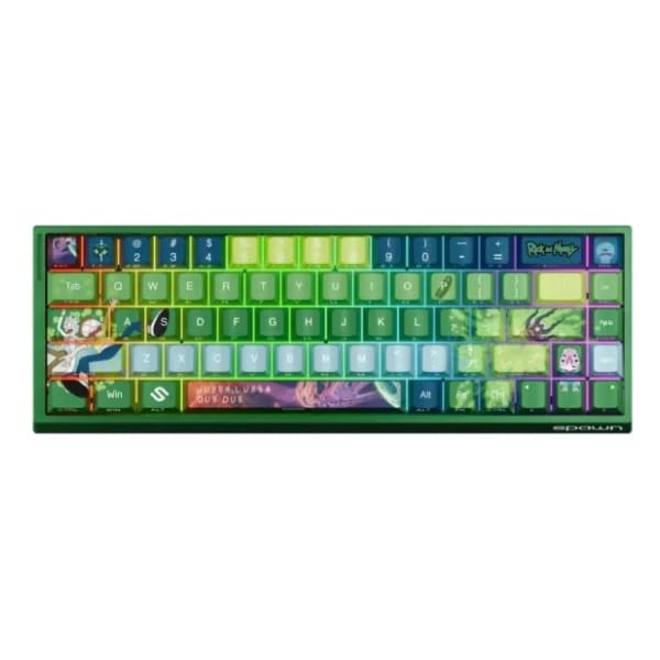 SPAWN tastatura Rick and Morty 01 0