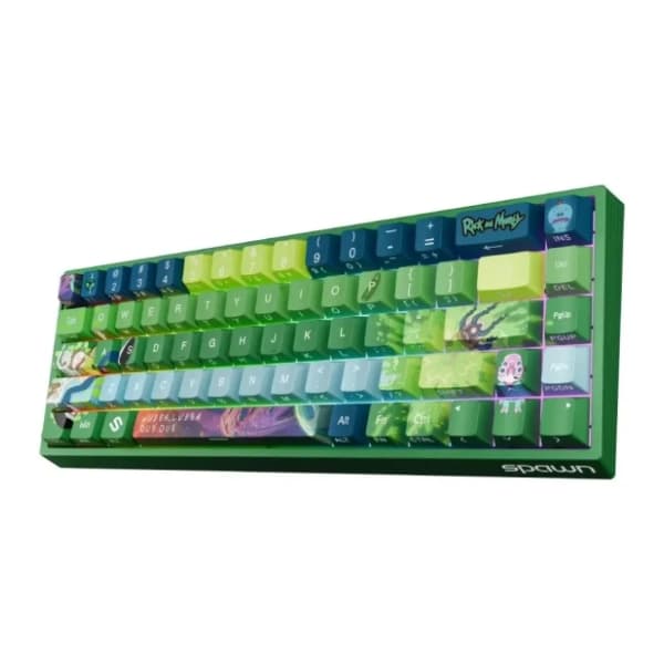 SPAWN tastatura Rick and Morty 01 1
