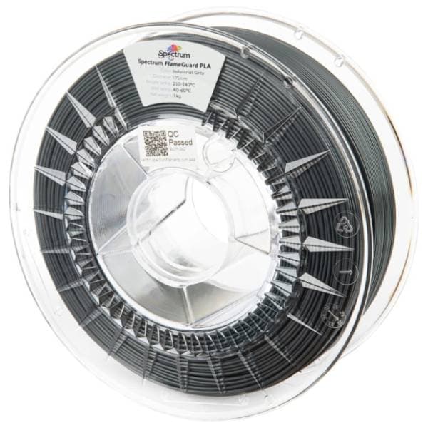 SPECTRUM FlameGuard PLA 1kg Industrial Grey 1,75mm 3D filament 0