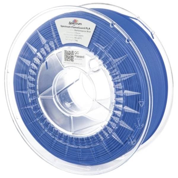 SPECTRUM FlameGuard PLA 1kg Performance Blue 1,75mm 3D filament 0