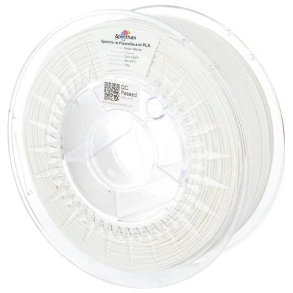 SPECTRUM FlameGuard PLA 1kg Polar White 1,75mm 3D filament 0
