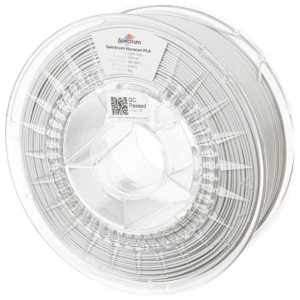 SPECTRUM Huracan PLA 1kg Light Grey 1,75mm 3D filament 0