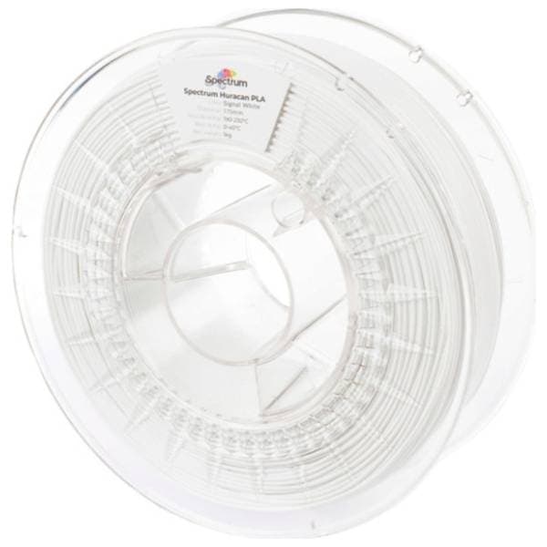 SPECTRUM Huracan PLA 1kg Signal White 1,75mm 3D filament 0