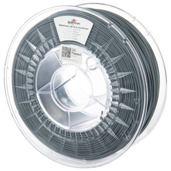 SPECTRUM LW-PLA UltraFoam 750g Dark Grey 1,75mm 3D filament 0