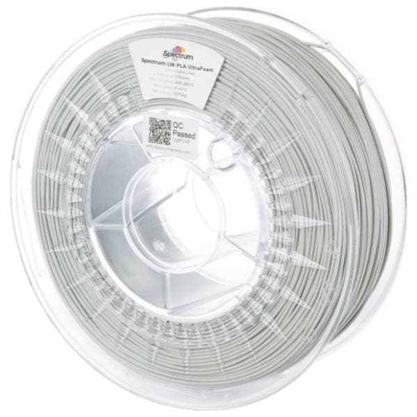 SPECTRUM LW-PLA UltraFoam 750g Light Grey 1,75mm 3D filament 0