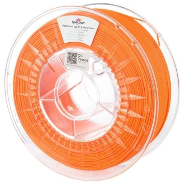 SPECTRUM LW-PLA UltraFoam 750g Lion Orange 1,75mm 3D filament 0