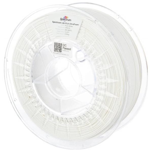 SPECTRUM LW-PLA UltraFoam 750g Pure White 1,75mm 3D filament 0