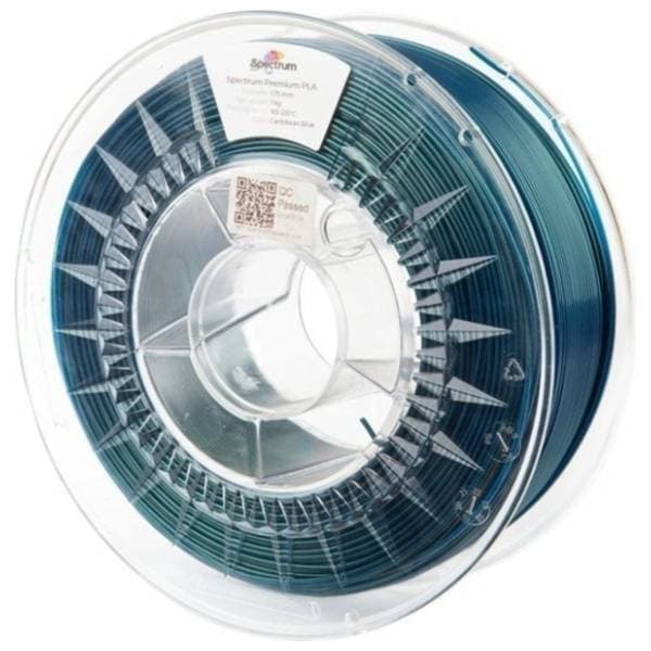 SPECTRUM PLA 1kg Caribbean Blue 1,75mm 3D filament 0