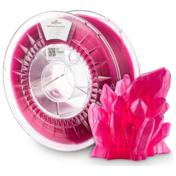 SPECTRUM PLA Crystal 1kg Frozen Berry 1,75mm 3D filament 0