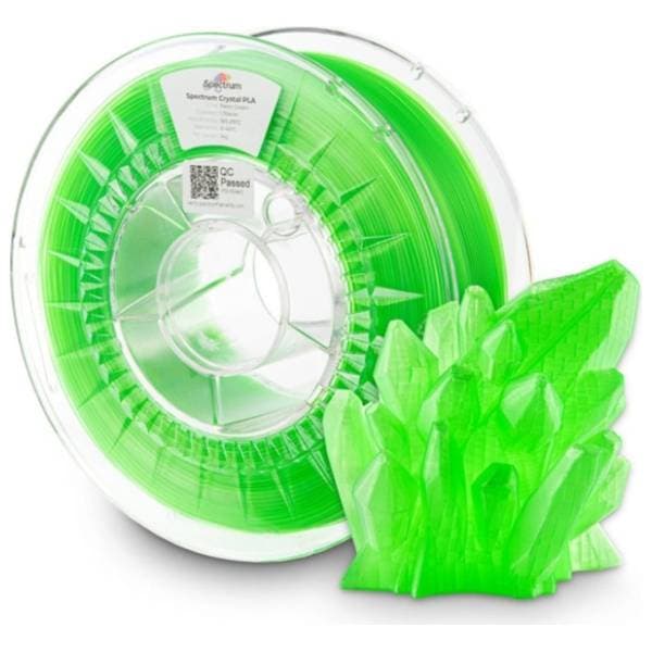 SPECTRUM PLA Crystal 1kg Neon Green 1,75mm 3D filament 0