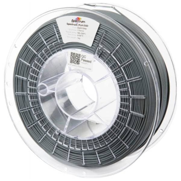 SPECTRUM PLA ESD 500g Dark Grey 1,75mm 3D filament 0