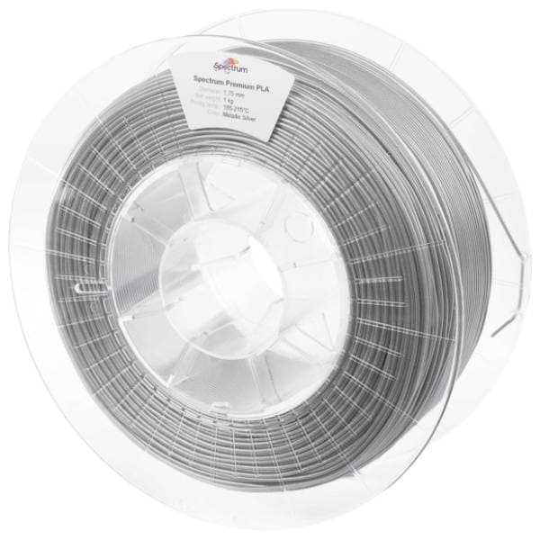 SPECTRUM PLA Glitter 1kg Silver Metallic 1,75mm 3D filament 0