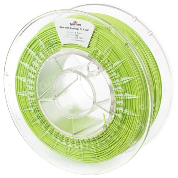 SPECTRUM PLA MATTE 1kg Lime Green 1,75mm 3D filament 0
