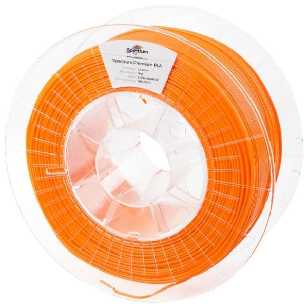 SPECTRUM PLA Premium 1kg Lion Orange 1,75mm 3D filament 0