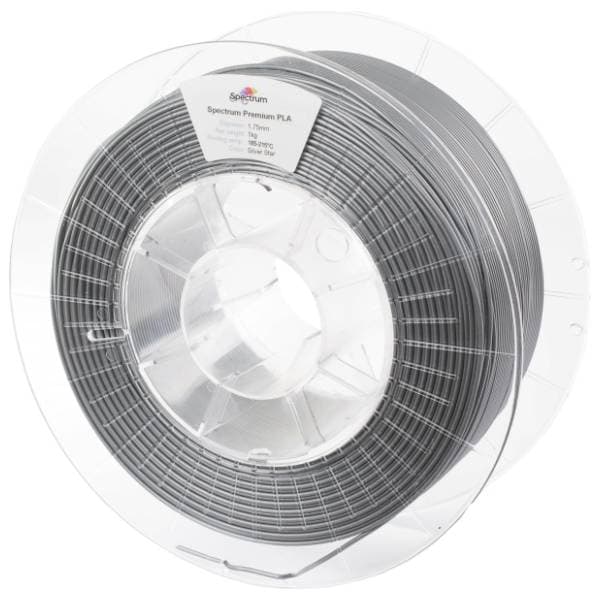SPECTRUM PLA Premium 1kg Silver Star 1,75mm 3D filament 0